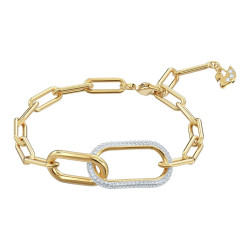 Monemel Swarovski Gold  Bileklik (Altın Kaplama)